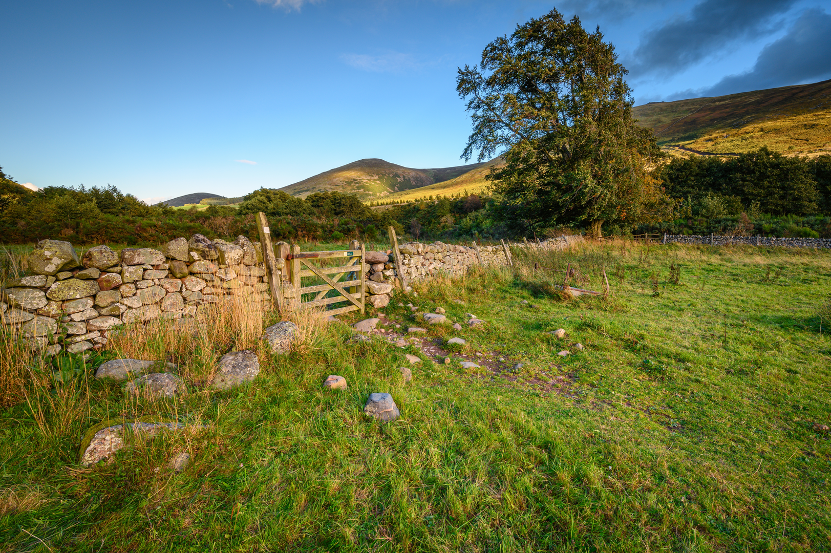 An image depicting the trail College Valley - Hethpool- Great Hetha and Elsdon Burn and its surrounding area.