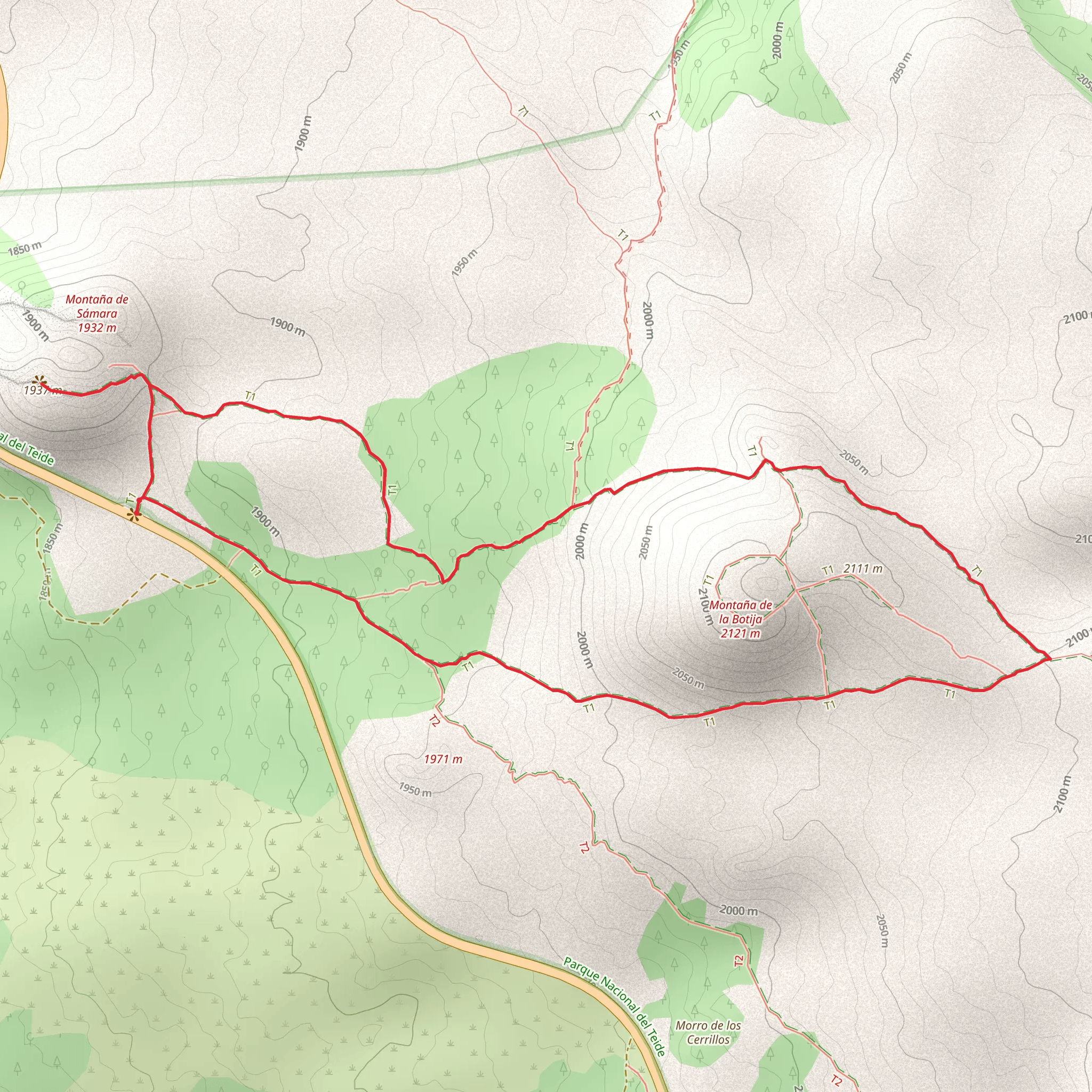 S-13 Samara Trail mobile static map