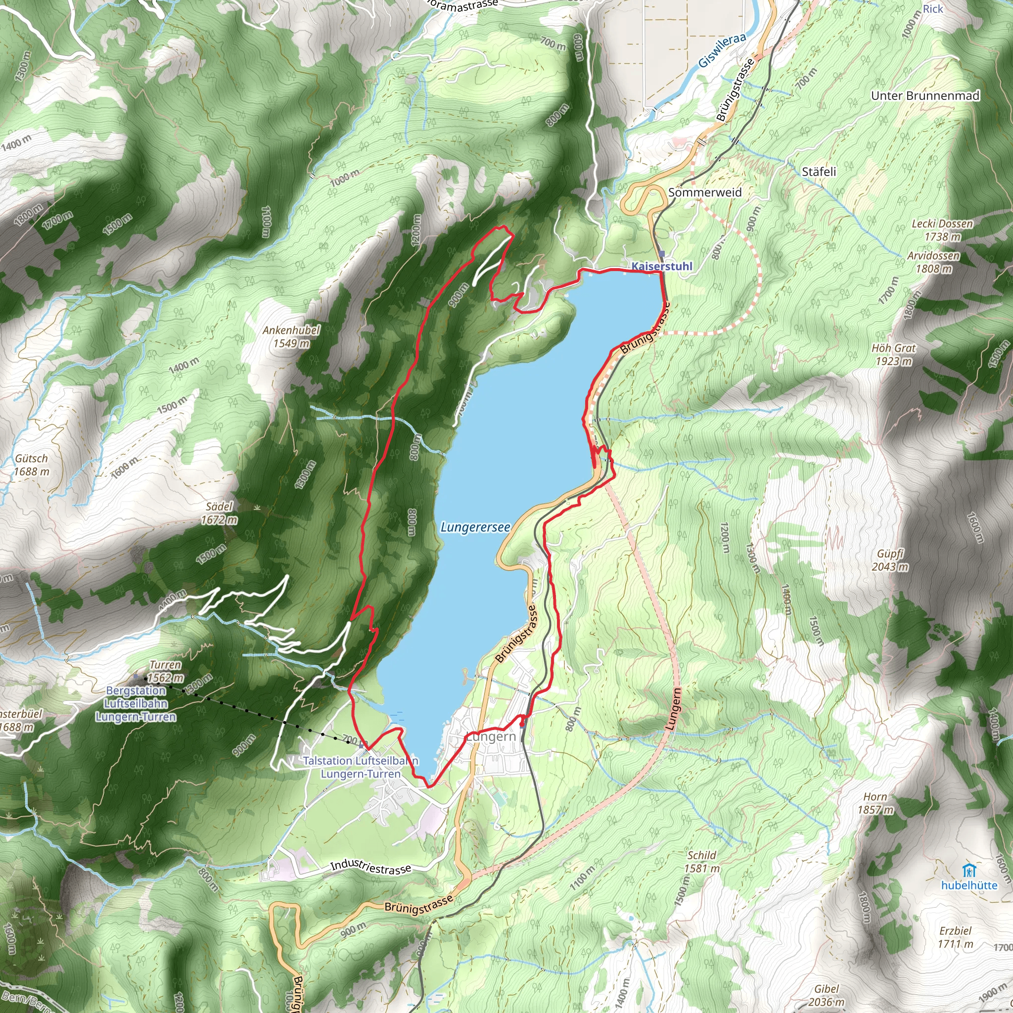 Findlingsweg mobile static map