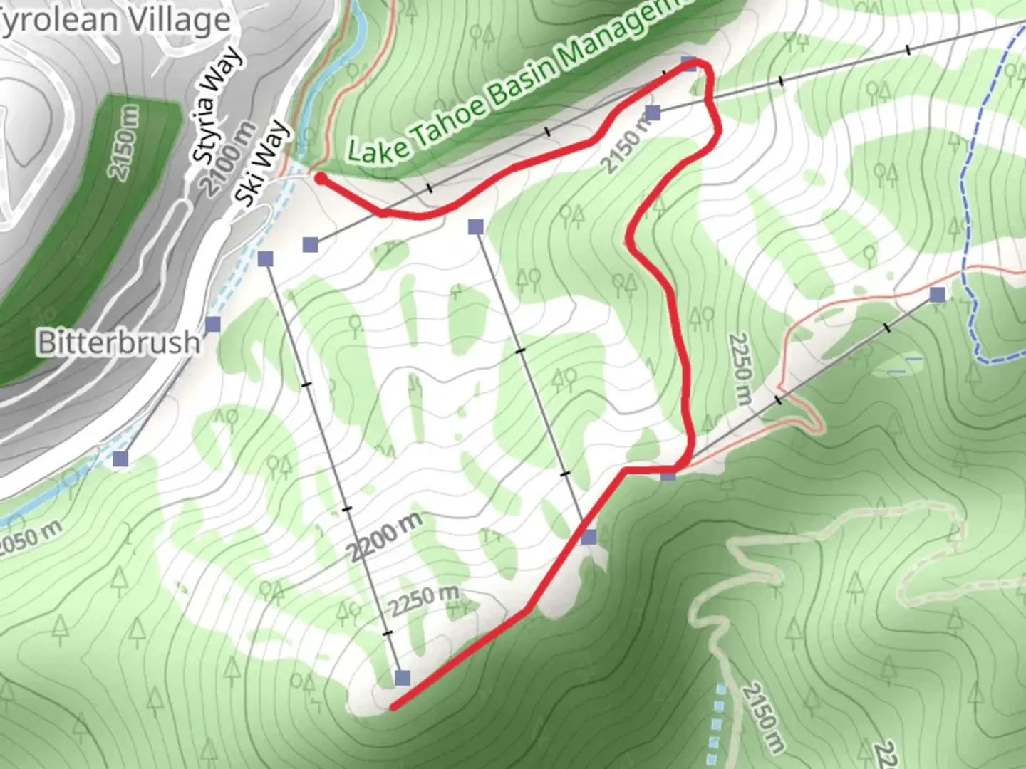 An image depicting the trail Ridge Run and its surrounding area.