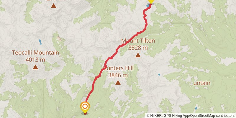 American Discovery Trail North Route stage 244 Map