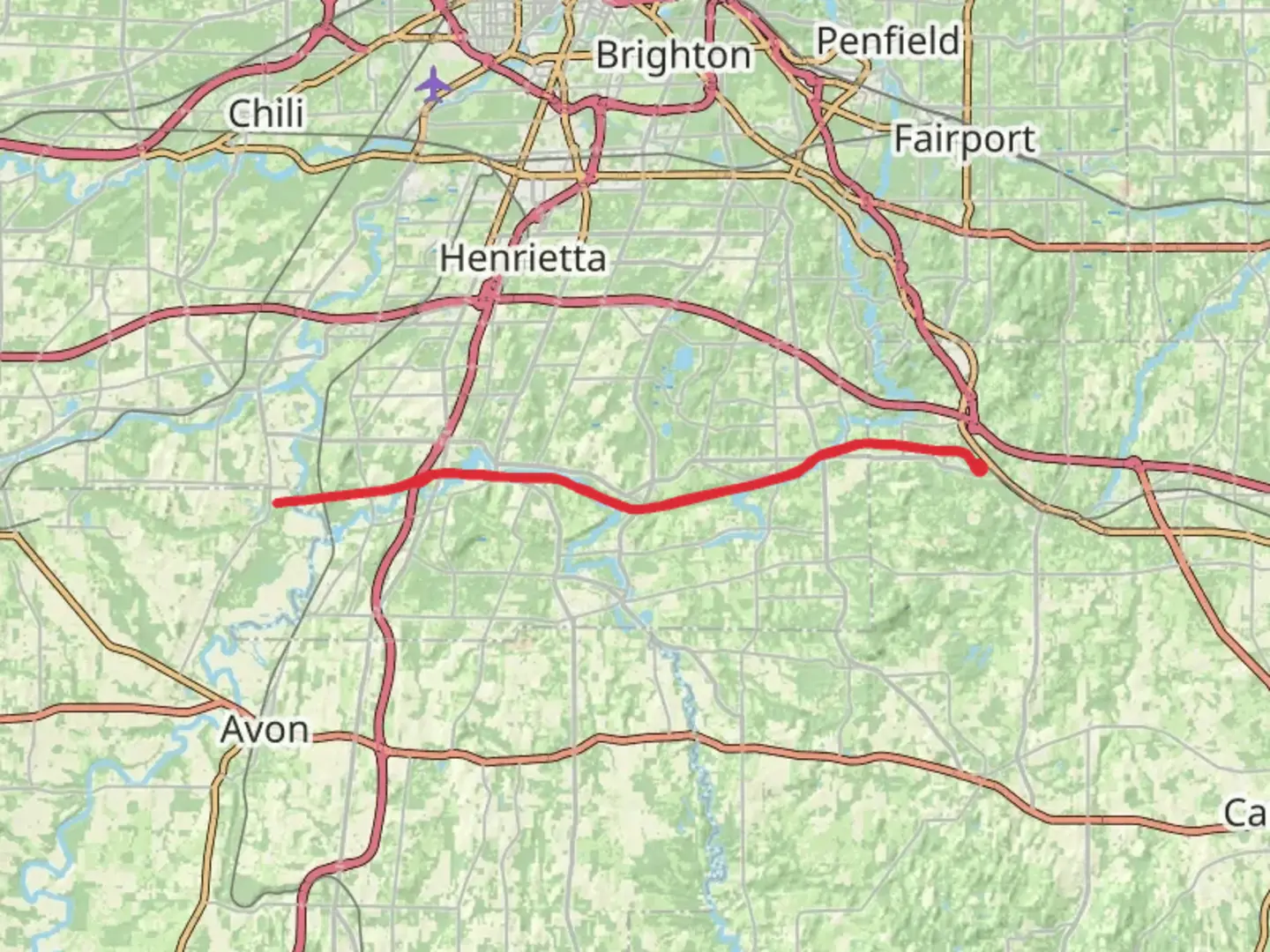 An image depicting the trail Lehigh Valley Trail and its surrounding area.