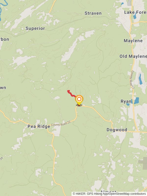 Falling Rock from Landview Road