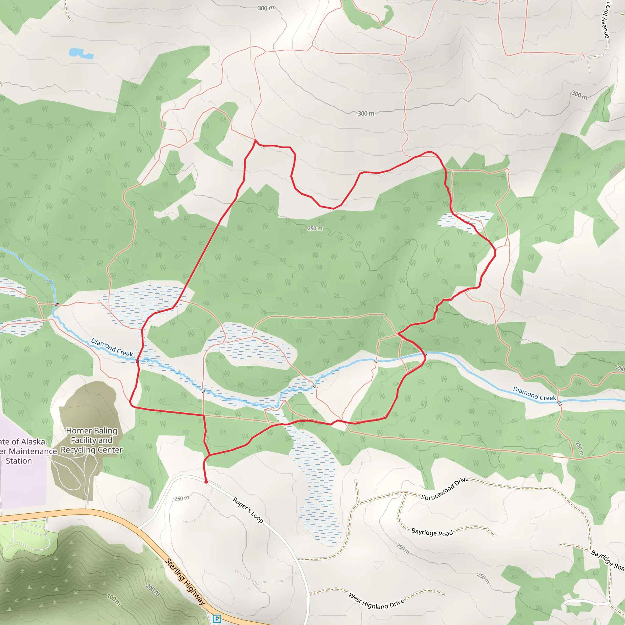Homestead Loop mobile static map