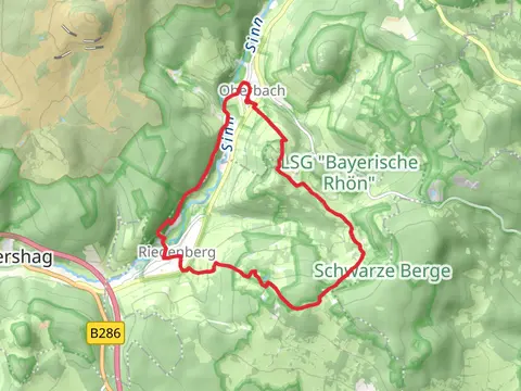 Obrbach Loop via Farnsberg