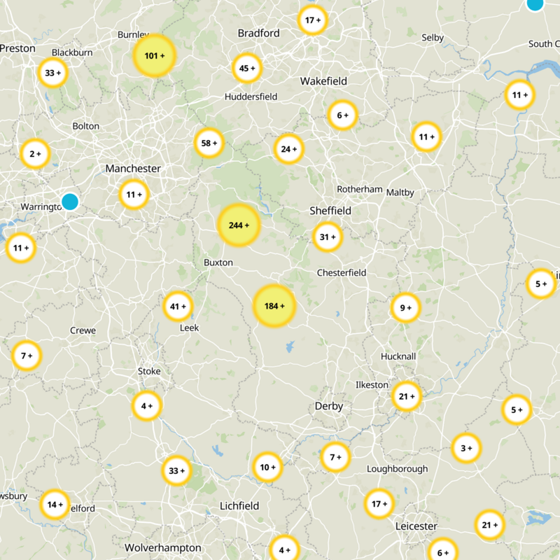 Bakewell CP Static Map
