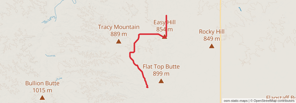 American Perimeter Trail - North Country Primary stage 250 Map