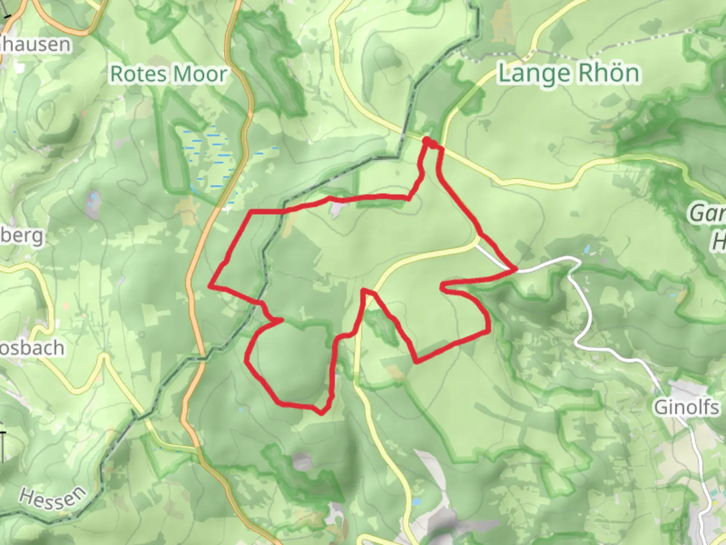 An image depicting the trail Heidelstein and Munzkopf Loop and its surrounding area.