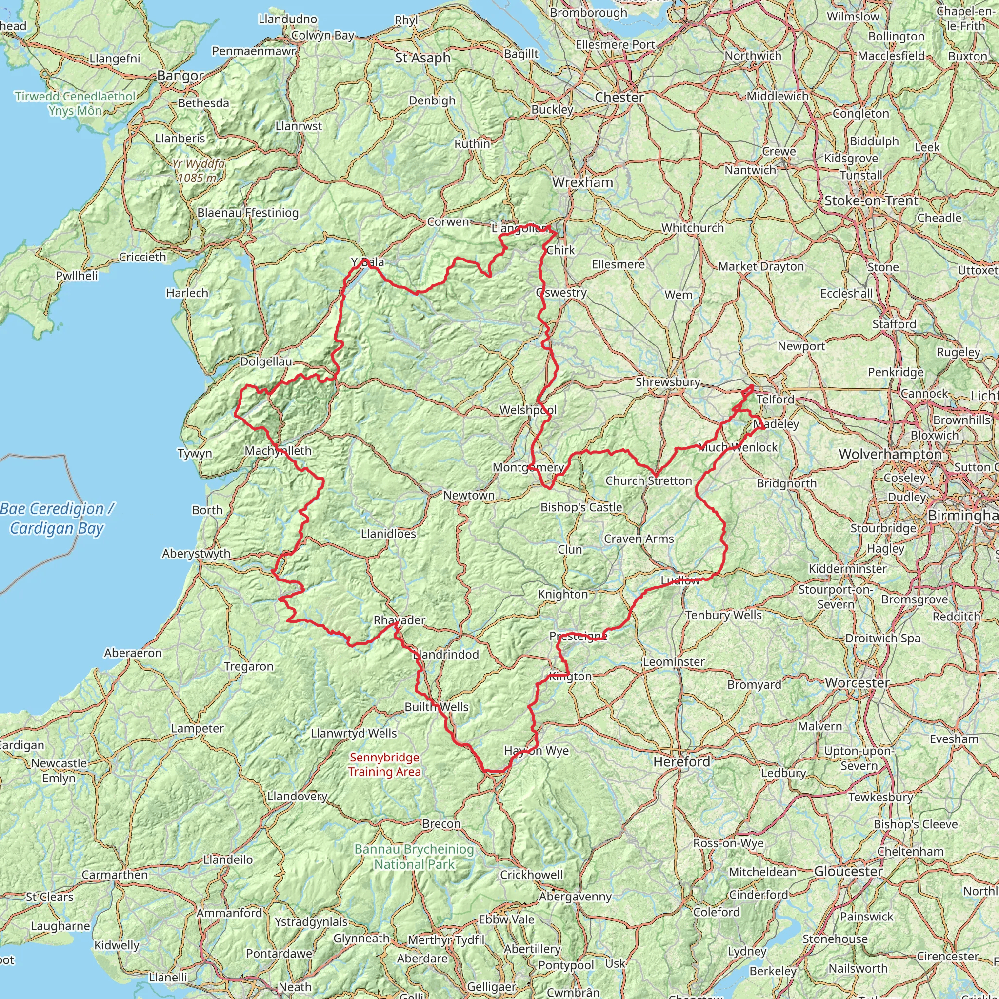 Hope House Way mobile static map
