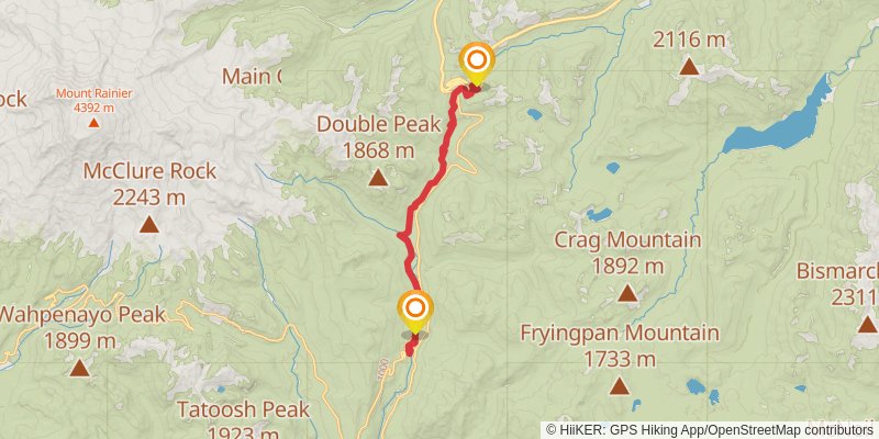 Eastside Trail stage 2 Map