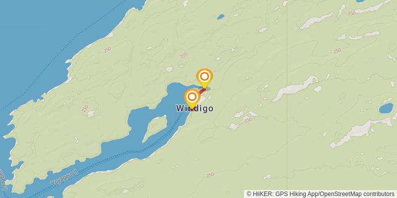 Greenstone Ridge Trail stage 4 Map