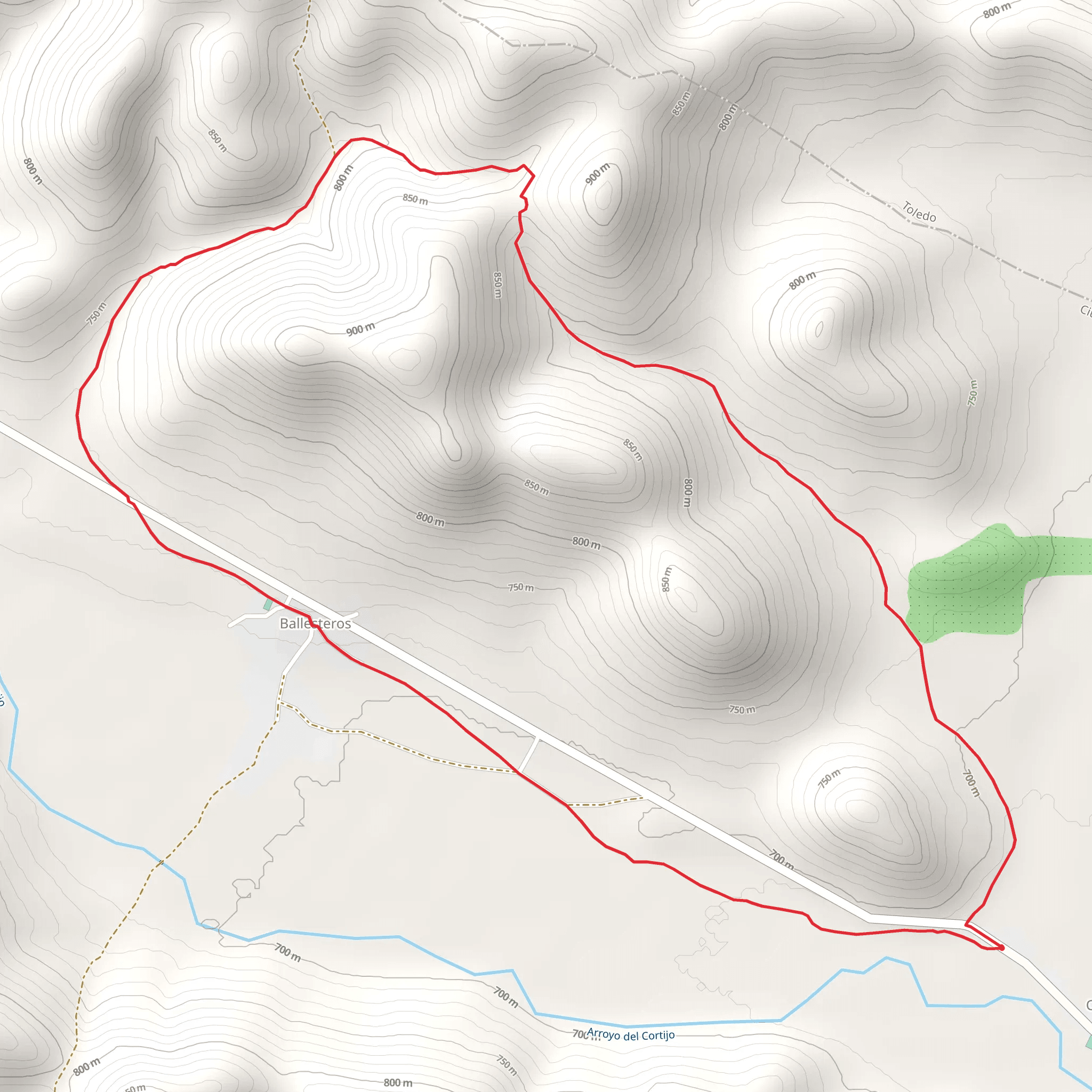 Tamujo Puddle PR CR 38 mobile static map