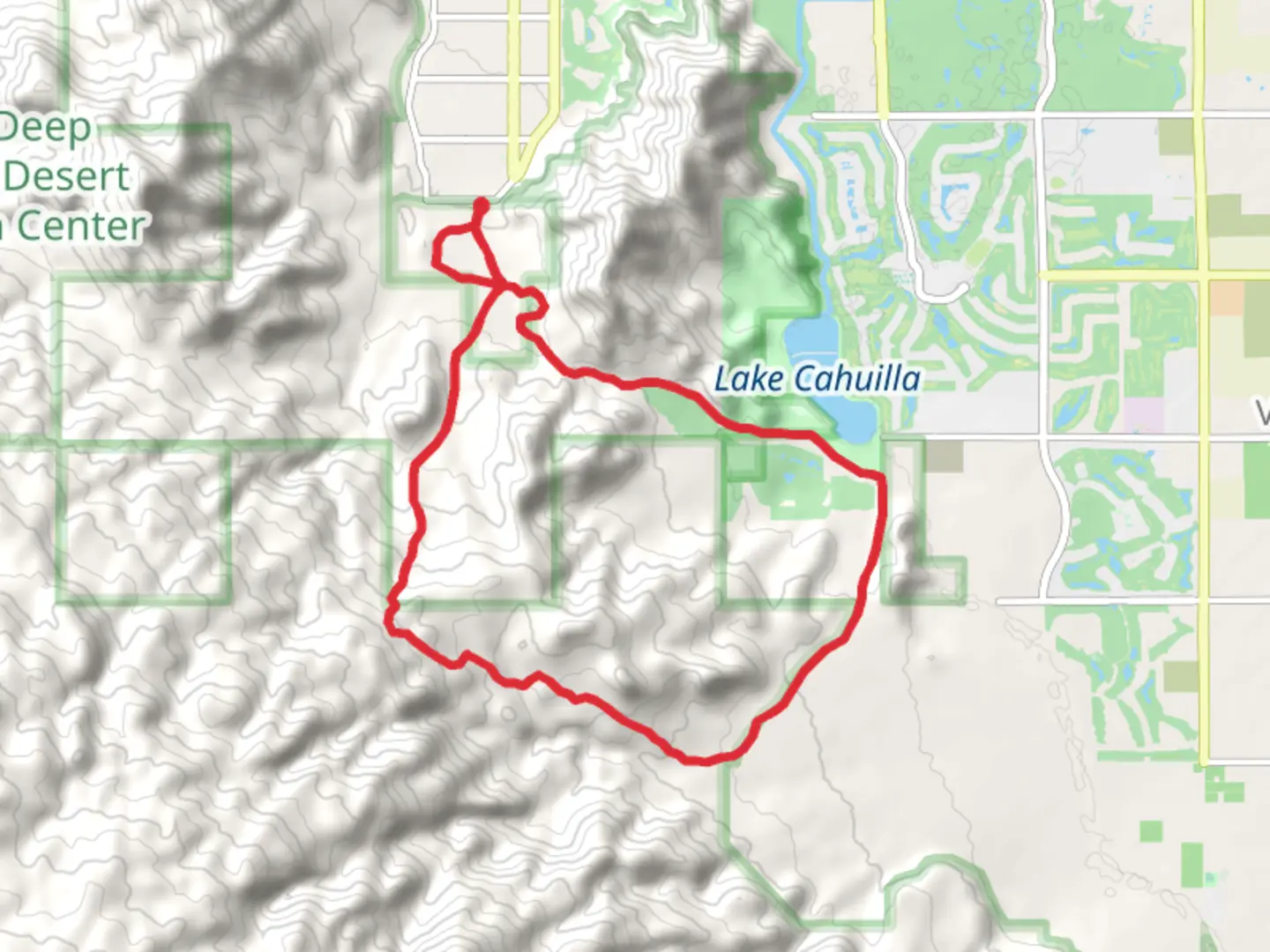 An image depicting the trail Boo Hoff Loop Trail and its surrounding area.