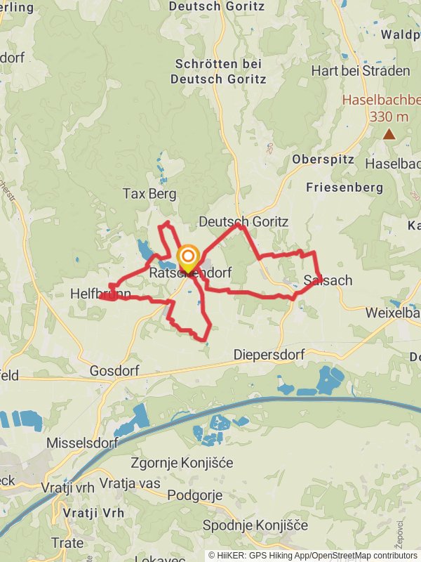 Sieben-Quellen-Weg Ratschendorf mobile static map