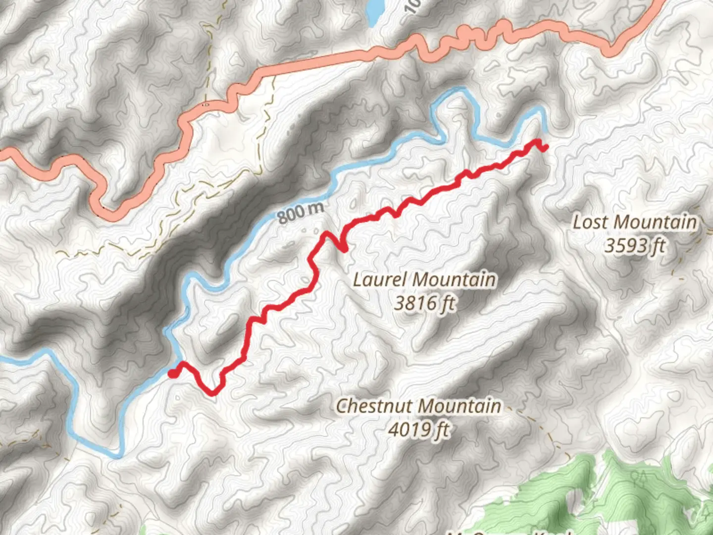 An image depicting the trail Taylors Valley Trail and its surrounding area.