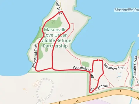 Woodland Trail and Sycamore Trail