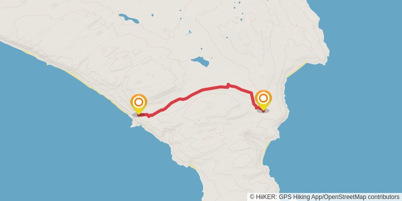 Bibbulmun Track alt 13 Map