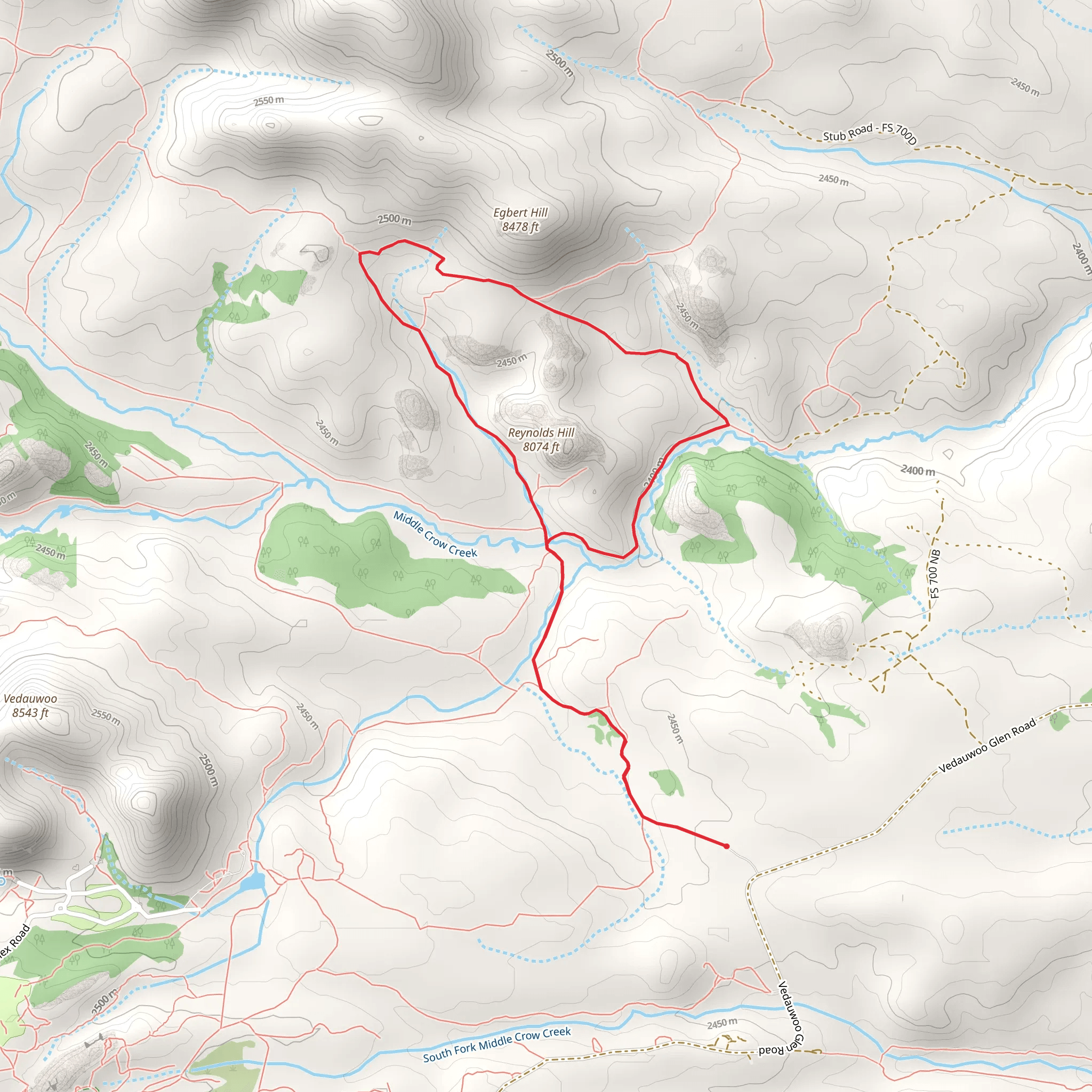 Reynolds Hill - Devil's Slide - Skeleton Loop Trail mobile static map