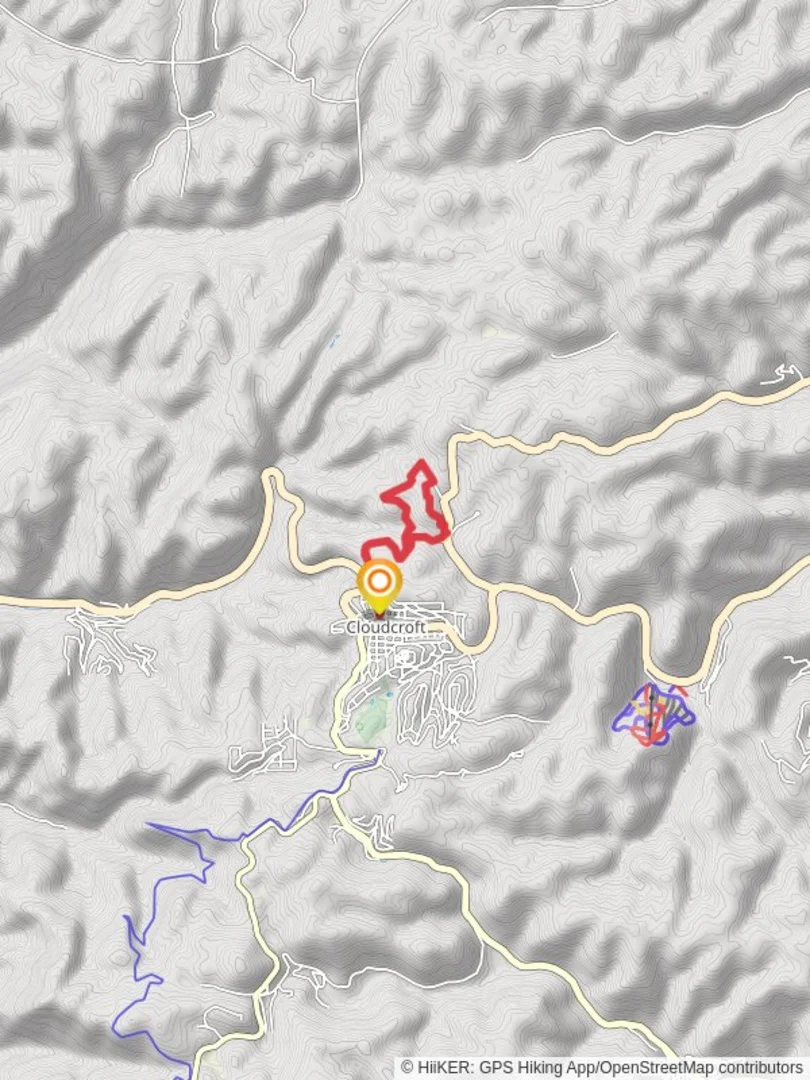 An image depicting the trail Pines, Osha and Pines North Loop Trail and its surrounding area.