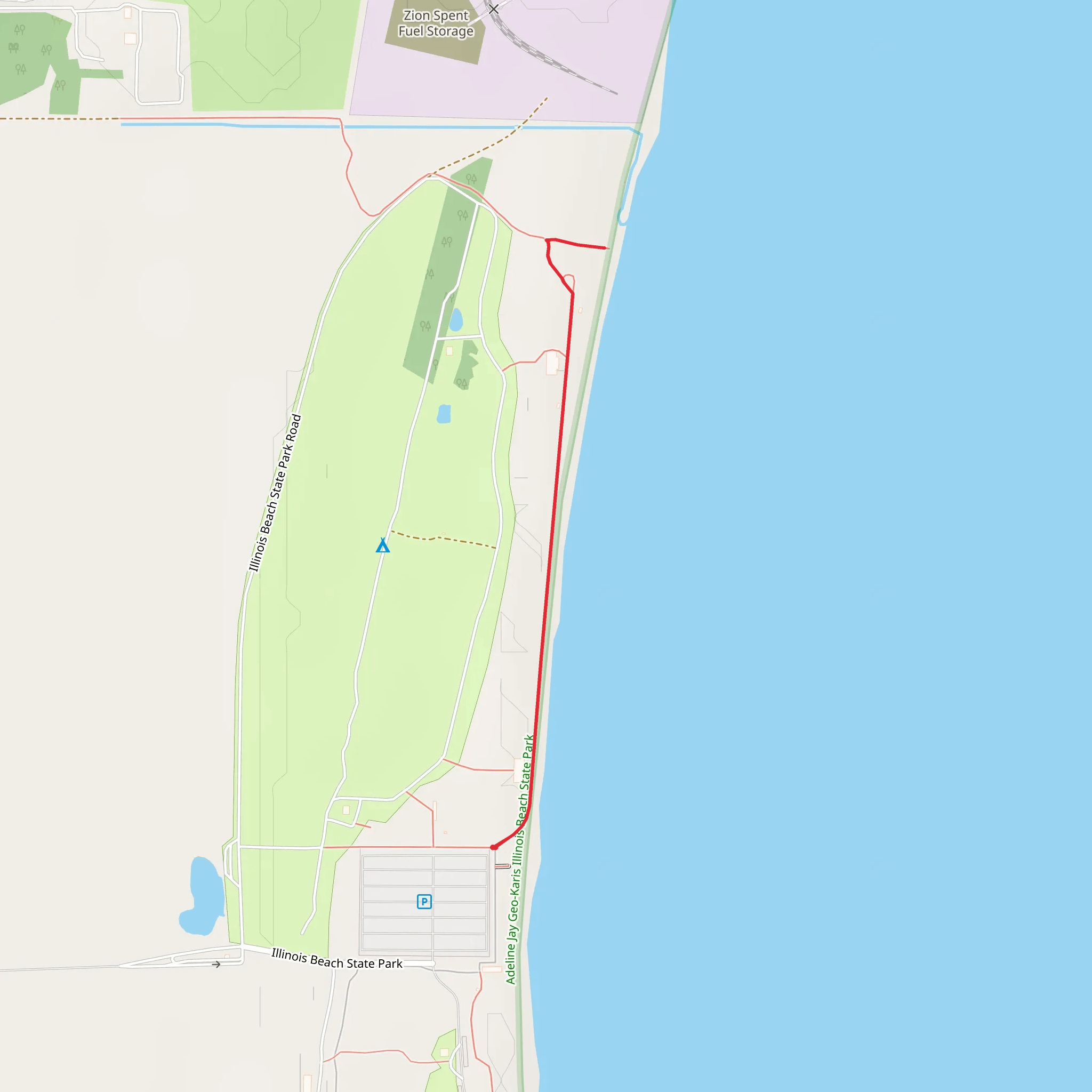 Picnic Area near Farnum Point mobile static map