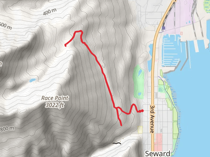 Mount Marathon Trail and Skyline Trail