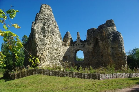 An image depicting the trail Odiham Castle and Canal Walk and its surrounding area.