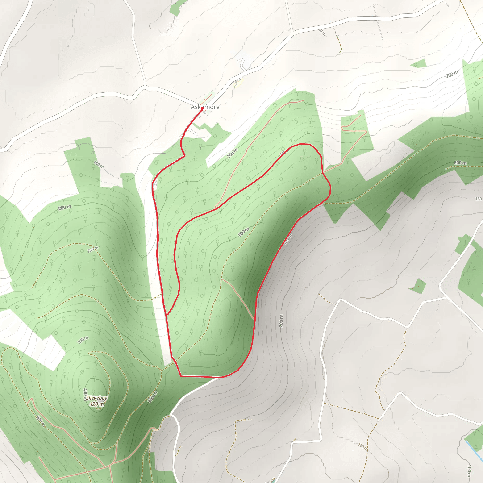 Askamore Loop mobile static map