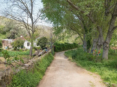 An image depicting the trail Aracena - Linares de la Sierra and its surrounding area.