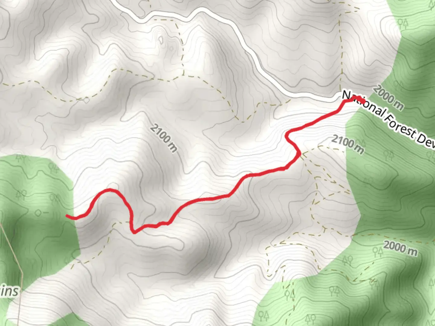 An image depicting the trail Lime 4 and its surrounding area.