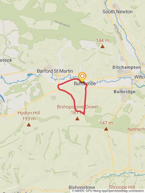 and the Punch Bowl Walk Wiltshire England