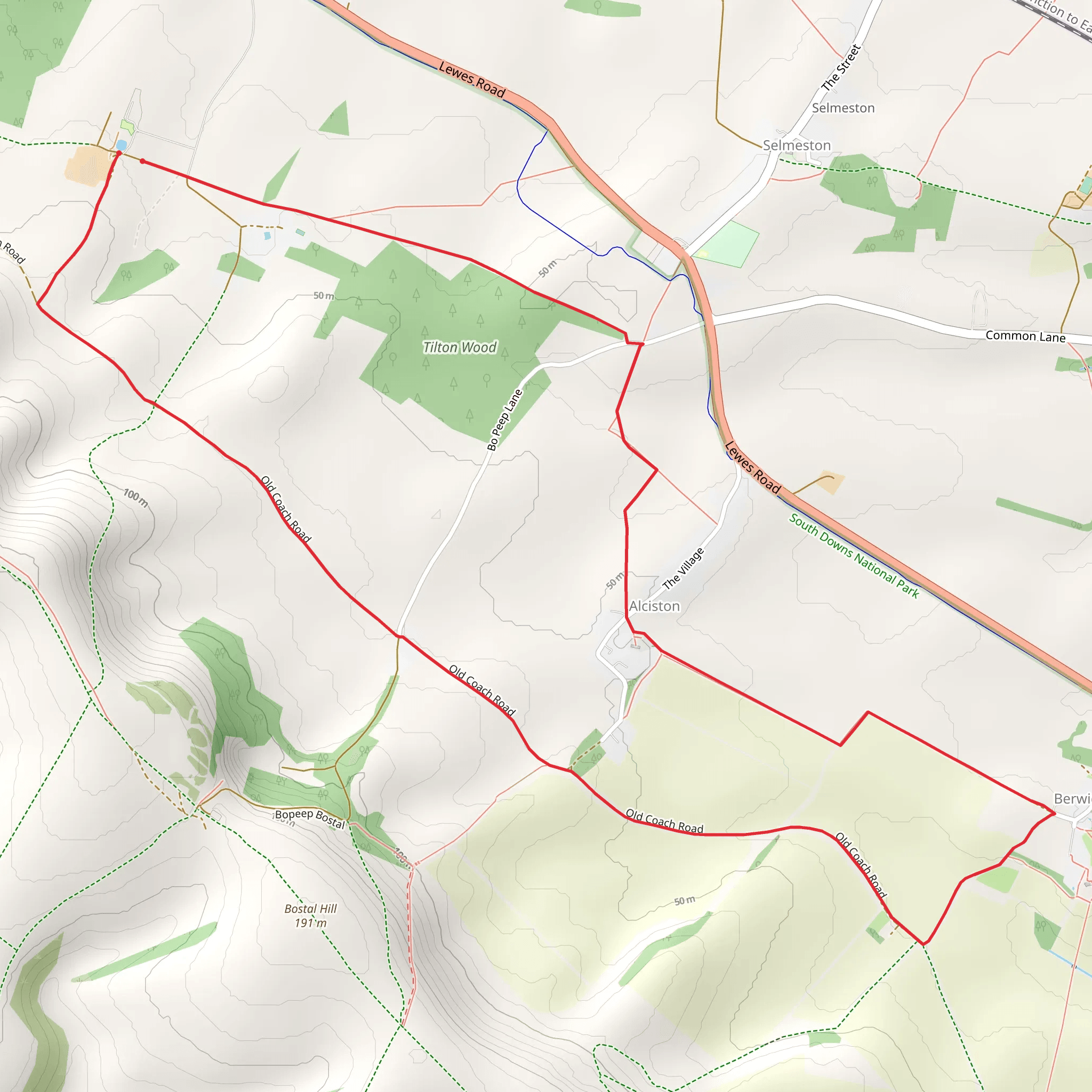 Charleston Route - 3 mobile static map