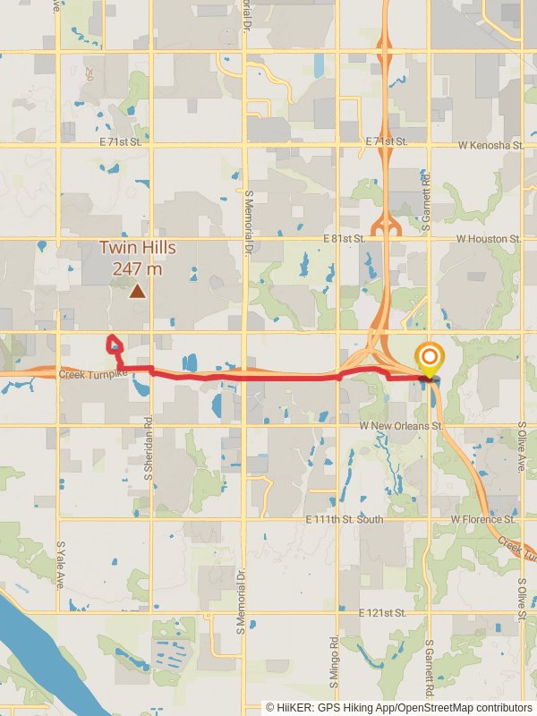 Hunter Park Pond via Creek Turnpike Trail