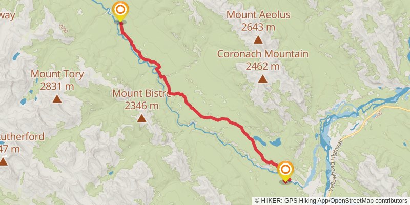 North Boundary Trail stage 9 Map