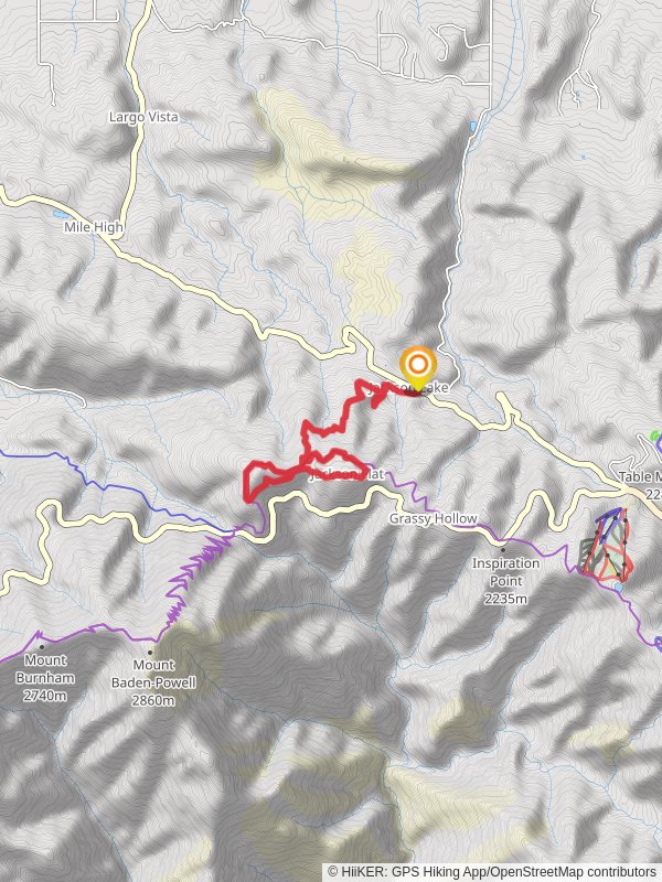Jackson Lake and Pacific Crest Loop Trail