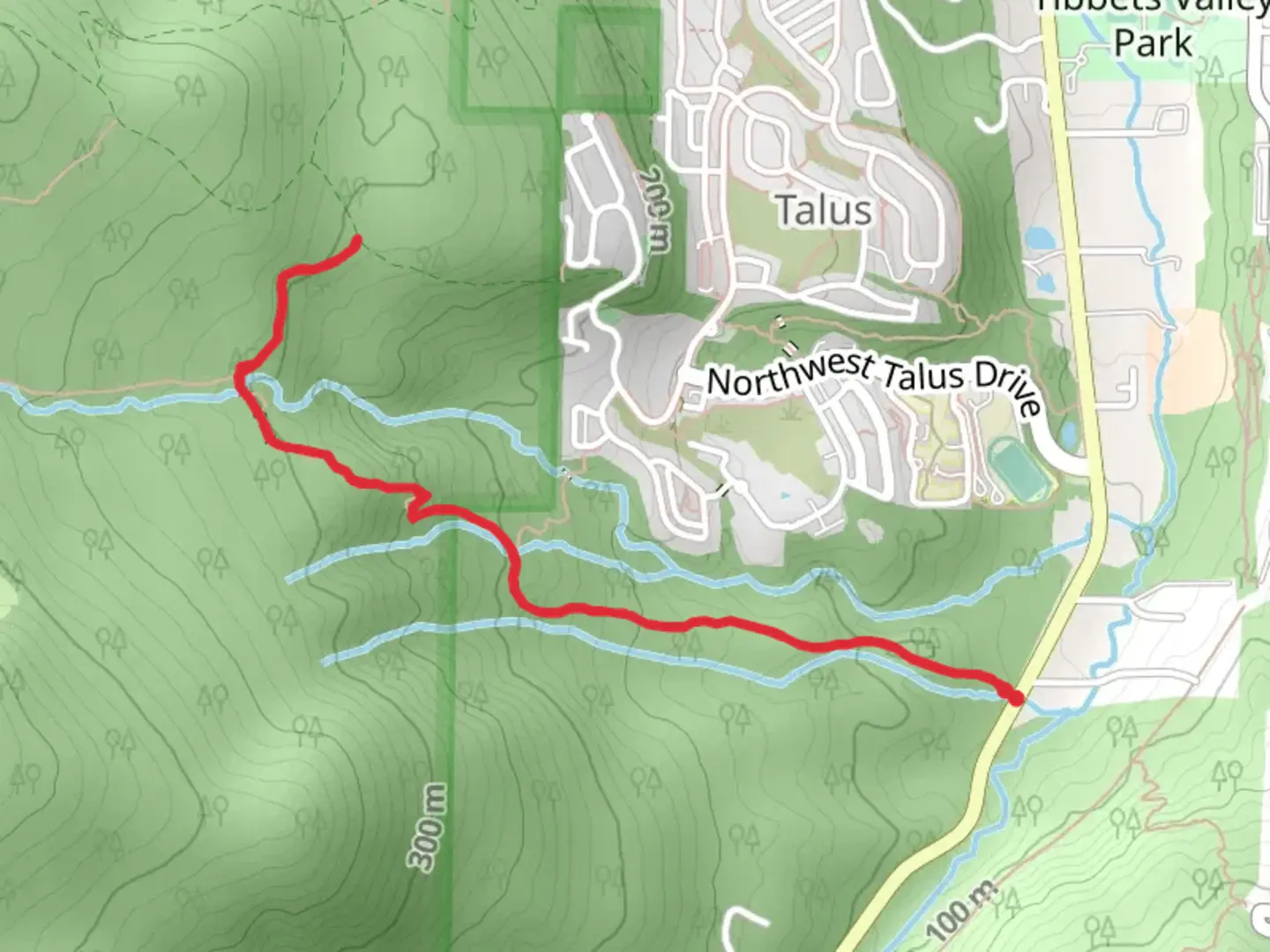 An image depicting the trail Bear Ridge Trail and its surrounding area.