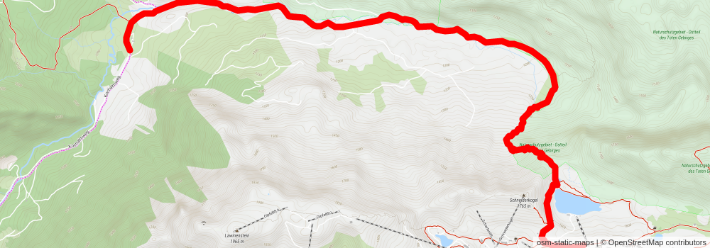 Bad Mitterndorf - Tauplitzalm stage 2 Map