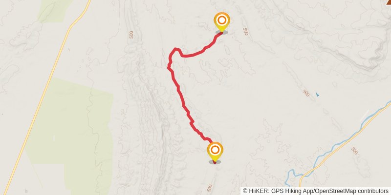 Heysen Trail stage 53 Map