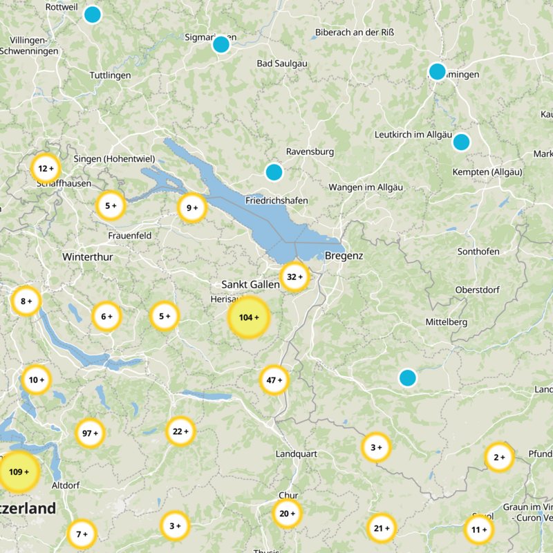 Wahlkreis St. Gallen Static Map