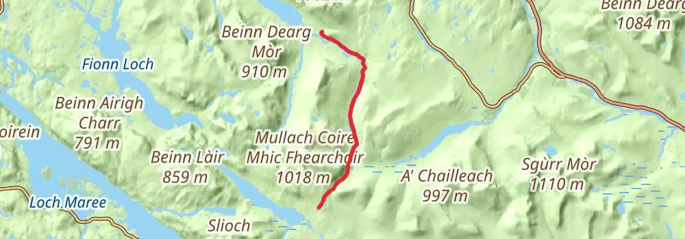 Scottish National Trail stage 37 Map