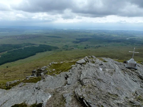 An image depicting the trail Cullaghacro and Silver Hill Loop Walk and its surrounding area.
