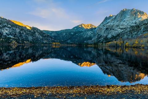An image depicting the trail Minkalo Trail via Silver Lake Trail and its surrounding area.