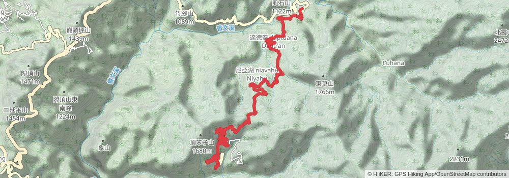 Mountains to Sea National Greenway stage 4 Map