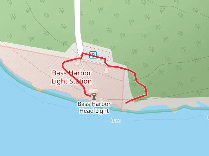 Bass Harbor Head Lighthouse Trail