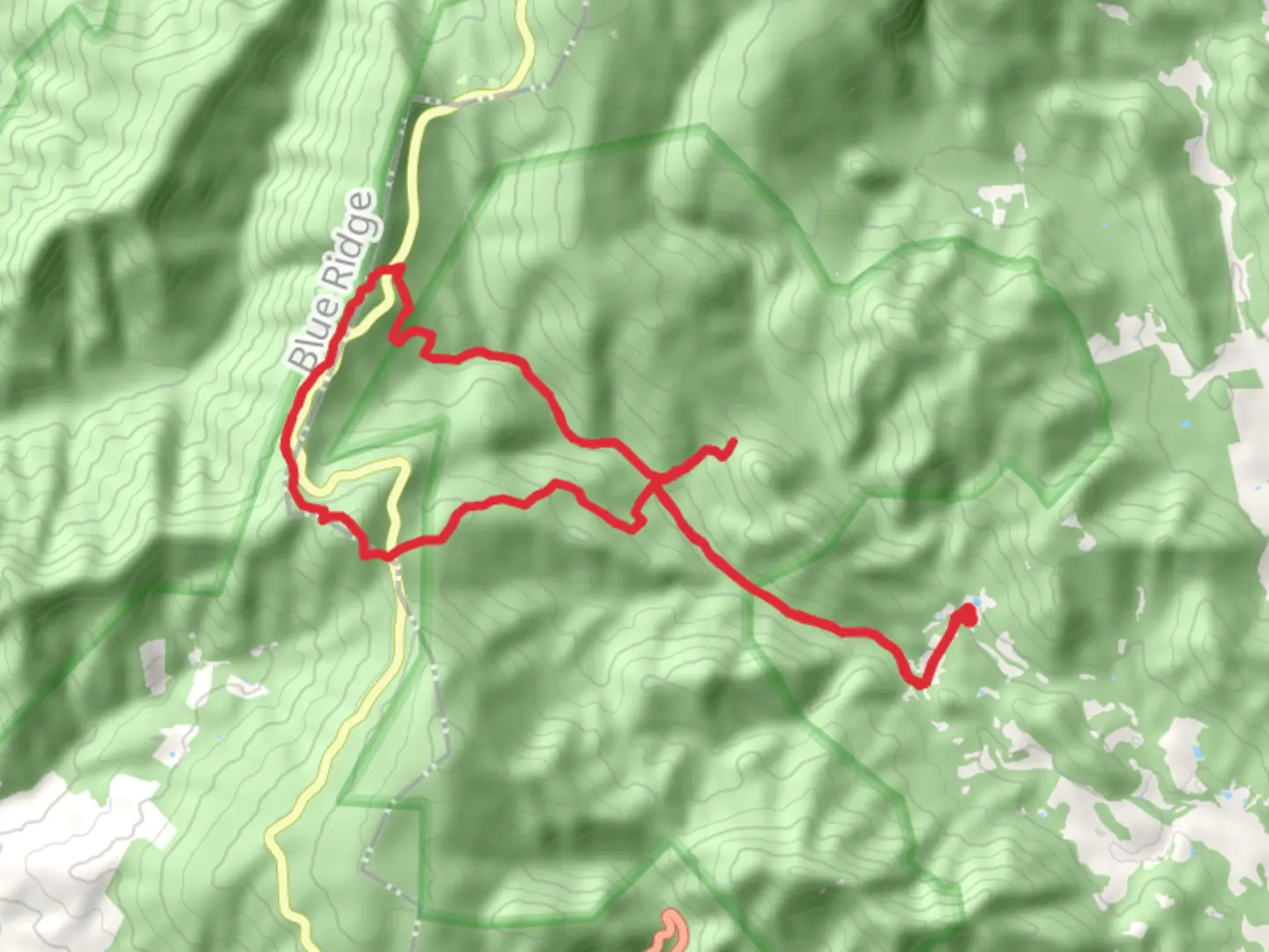 An image depicting the trail Thornton River Trail and Appalachian Trail Loop and its surrounding area.