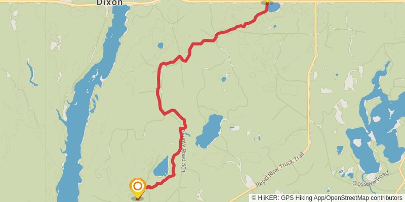 Bay De Noc - Grand Island Trail stage 4 Map