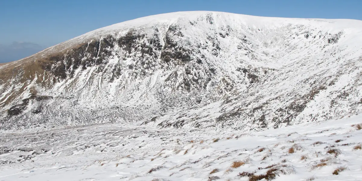 Lugnaquilla from Fraughan Rock Glen