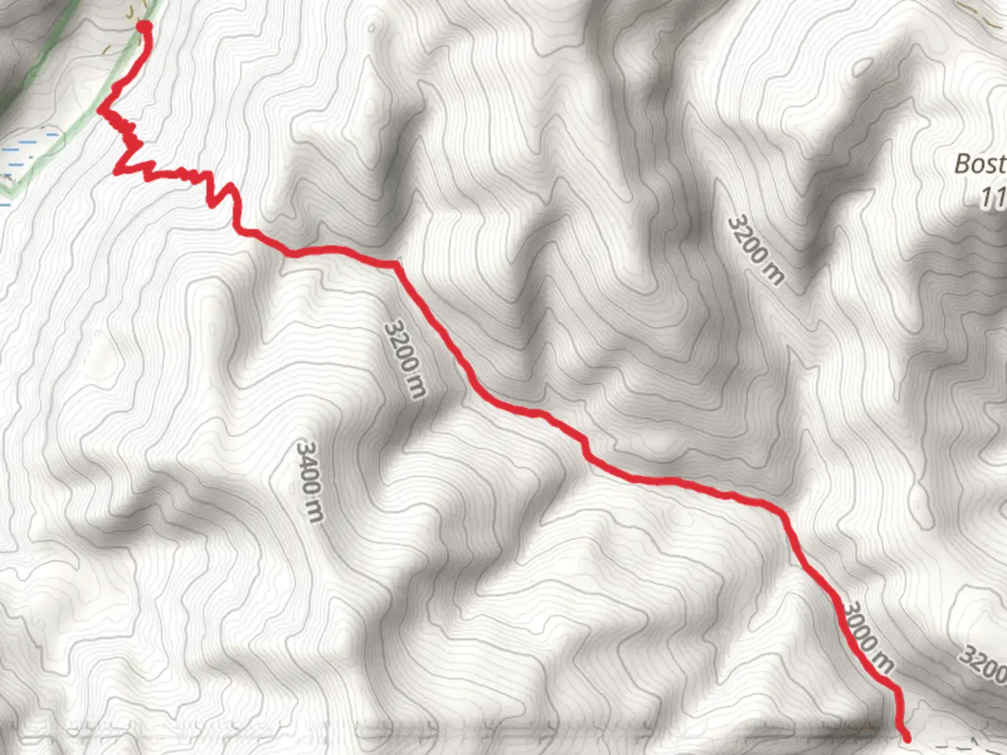 An image depicting the trail Deadman Gulch Trail and its surrounding area.