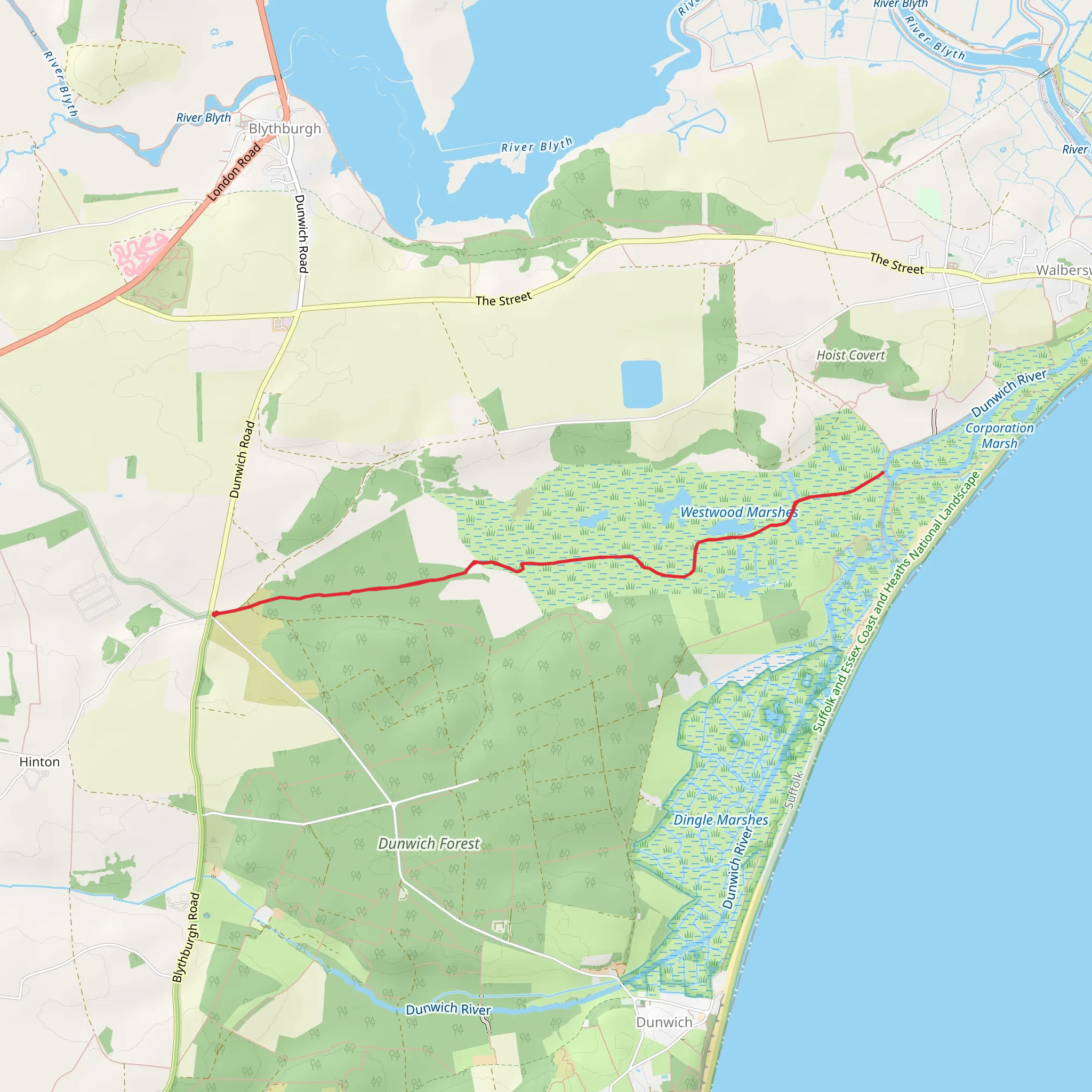 Dingle Great Hill Walk mobile static map