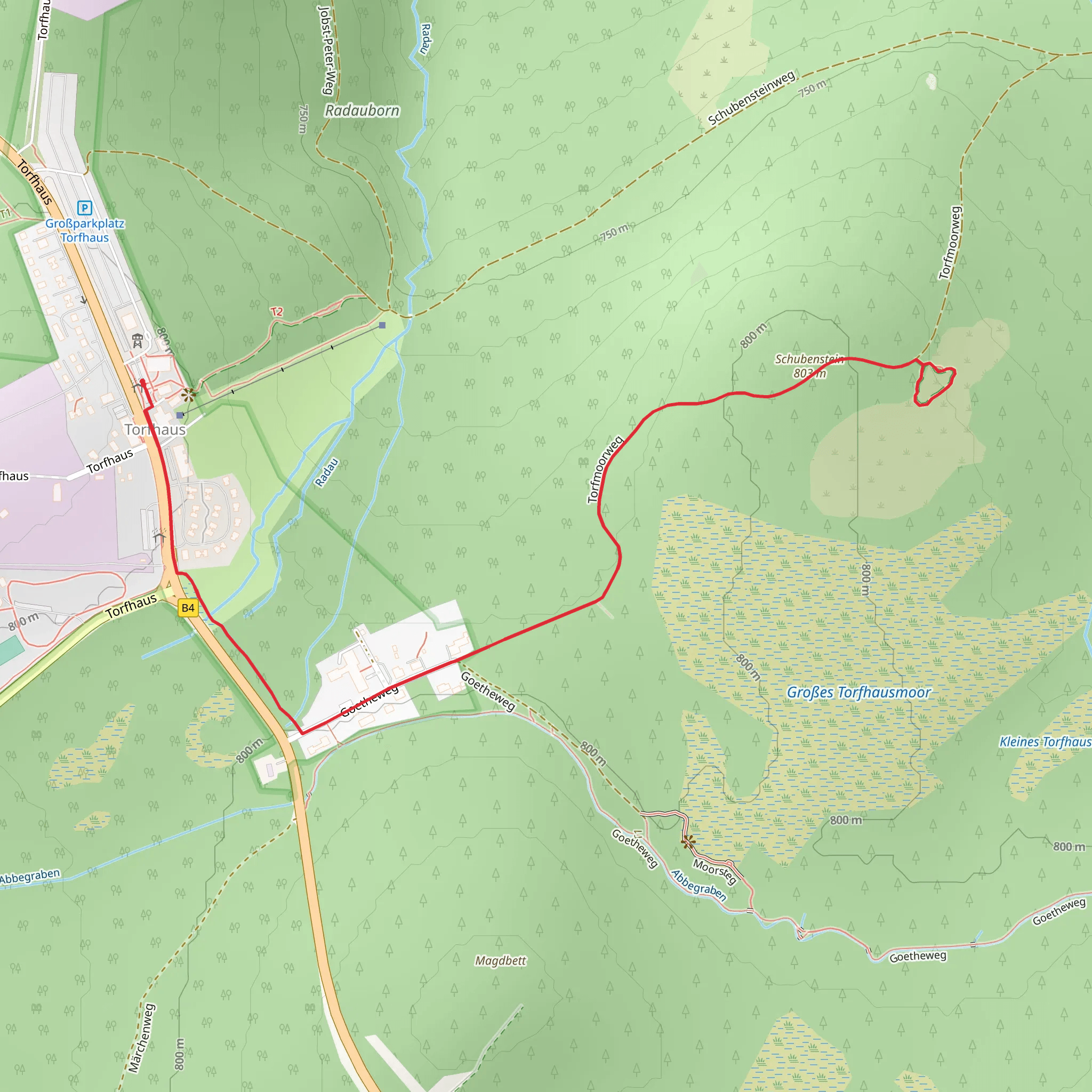 Schubenstein Walk mobile static map