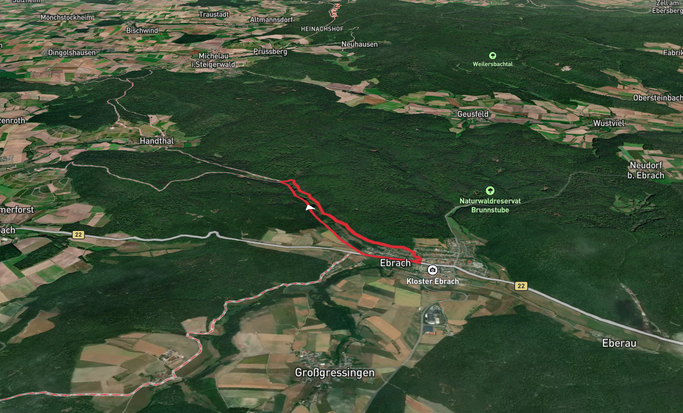 Kelten Erlebnisweg and Steinernes Kreuz Loop